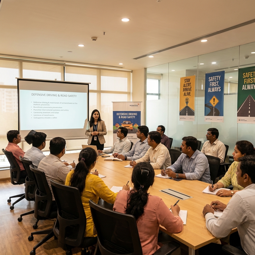 Corporate road safety workshop